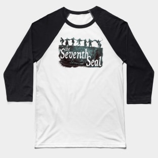 The Seventh Seal - The Dance Macabre Baseball T-Shirt